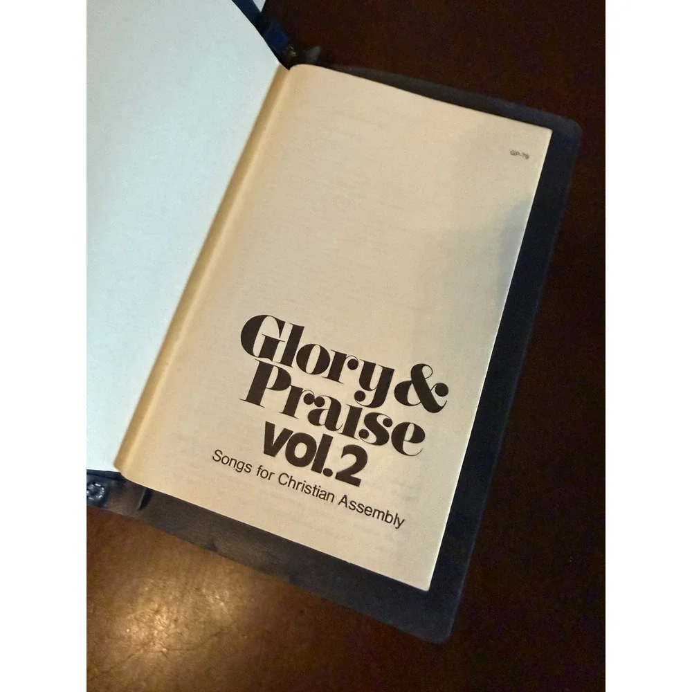 VTG Glory & Praise Keyboard Accompaniment Vol‎ 2 Songs 1980 Lot